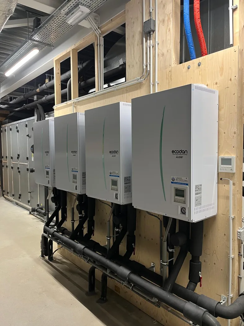 Technische installatie bij IKC den Bijstere in Tilburg